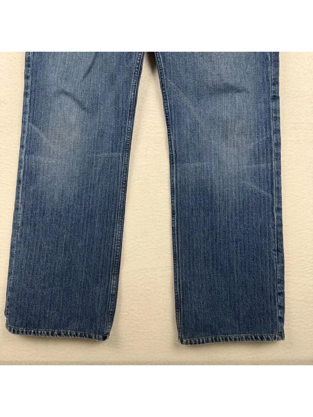 RARE Vintage DIESEL Men's 35x32 Relaxed Pin Striped Denim Jeans Y2K 00s